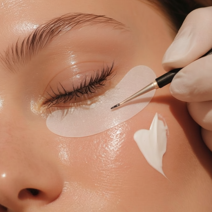 Lash extensions and makeup at Zi Spa, Coeur d'Alene